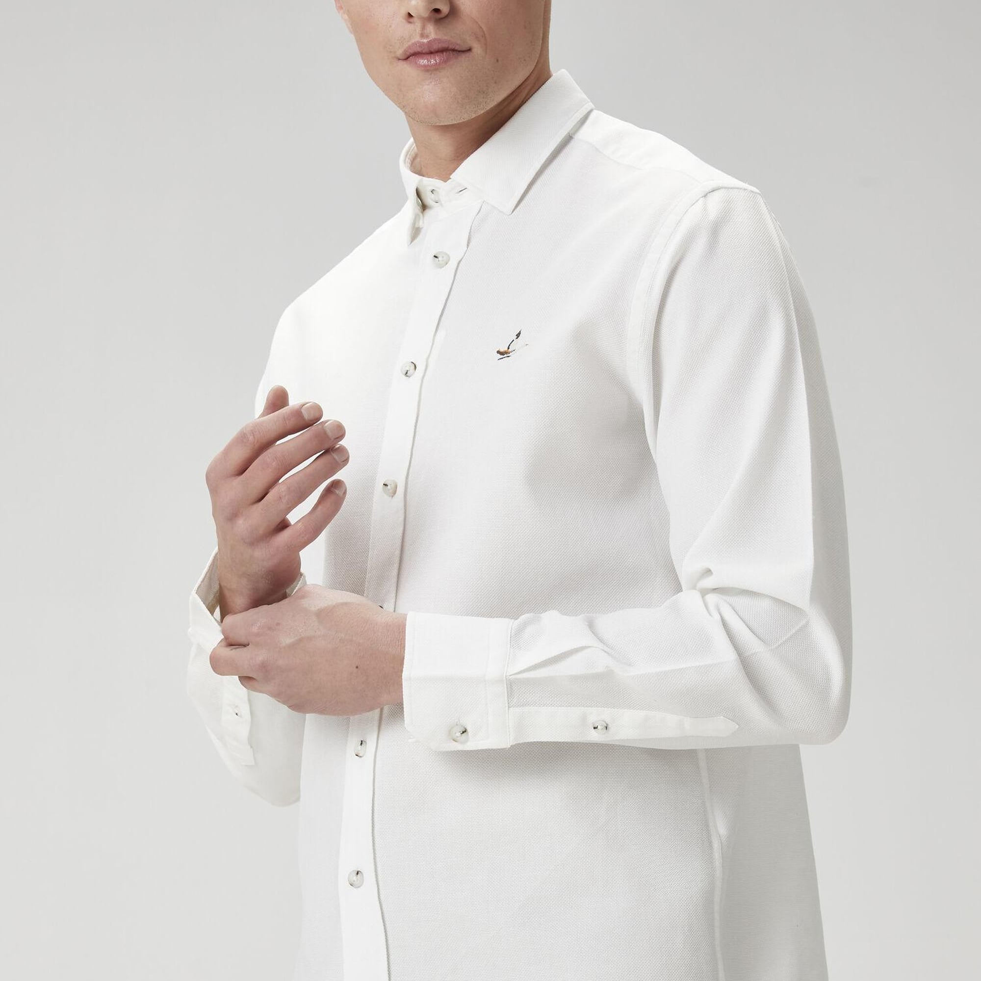 Beymen Club Erkek Comfort Fit Beyaz Gömlek