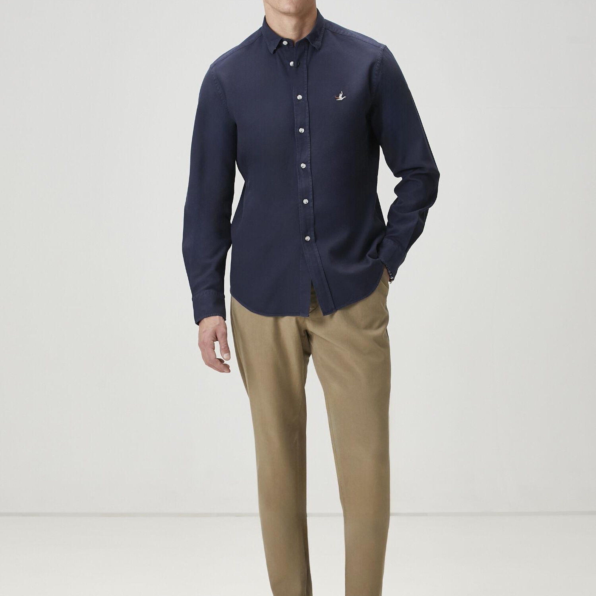 Beymen Club Erkek Comfort Fit Lacivert Gömlek