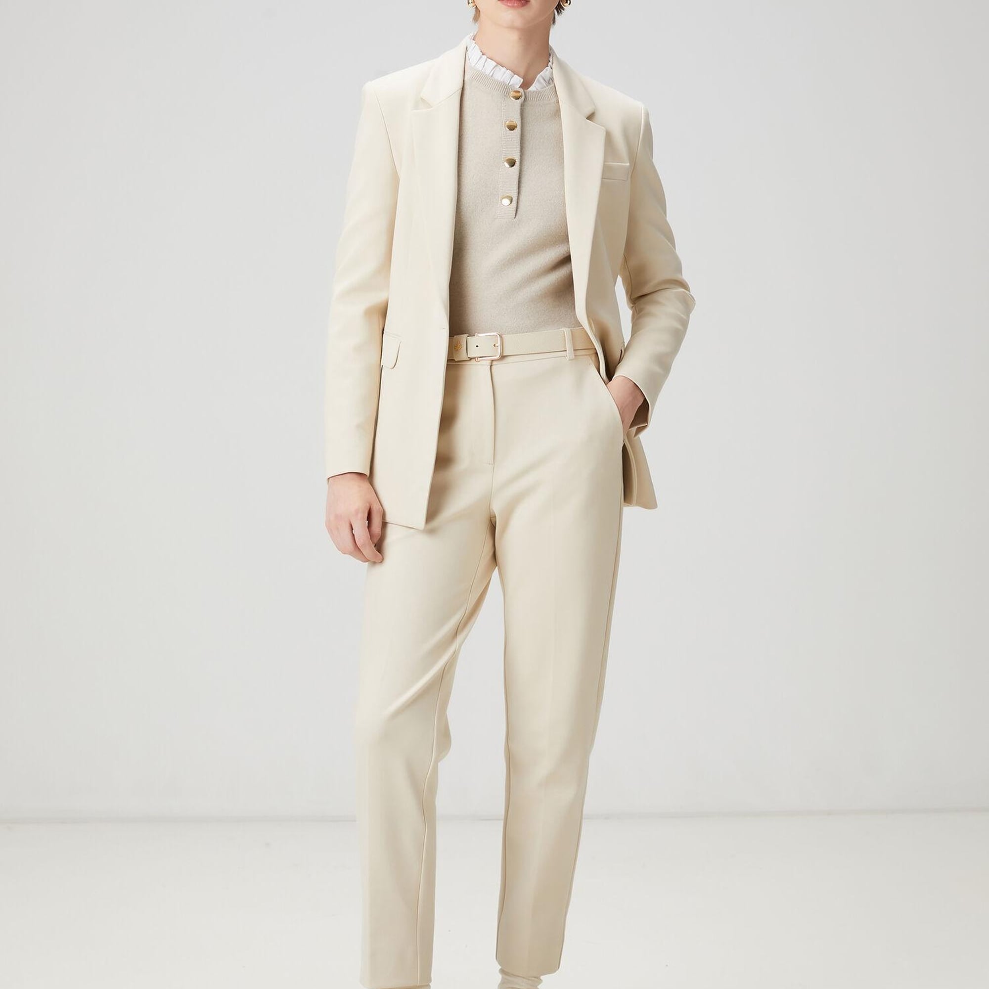 Beymen Club Kadın Bej Cigarette Pantolon