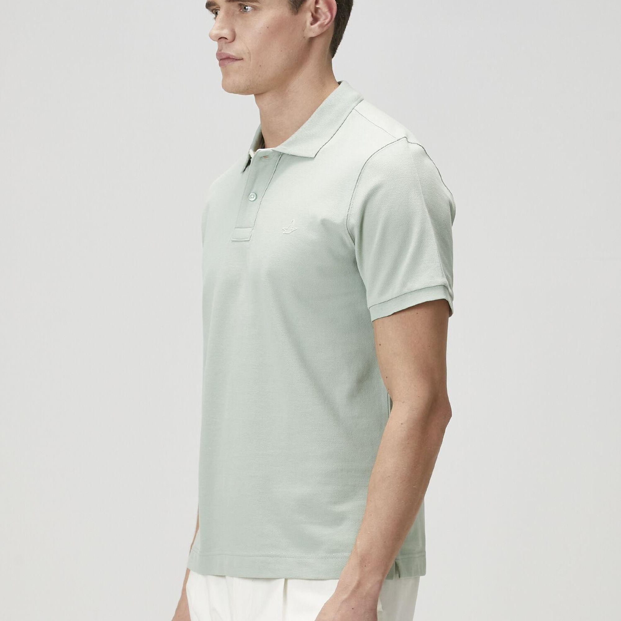 Beymen Club Erkek Basic Fit Yeşil Polo Yaka T-shirt