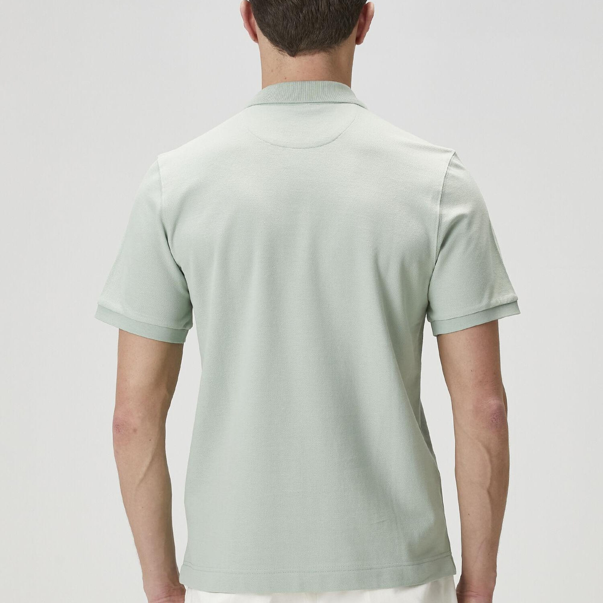 Beymen Club Erkek Basic Fit Yeşil Polo Yaka T-shirt
