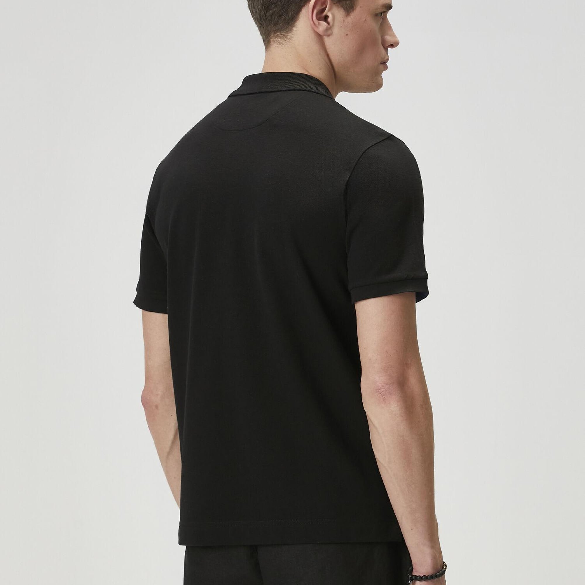 Beymen Club Erkek Comfort Fit Siyah Polo Yaka T-shirt