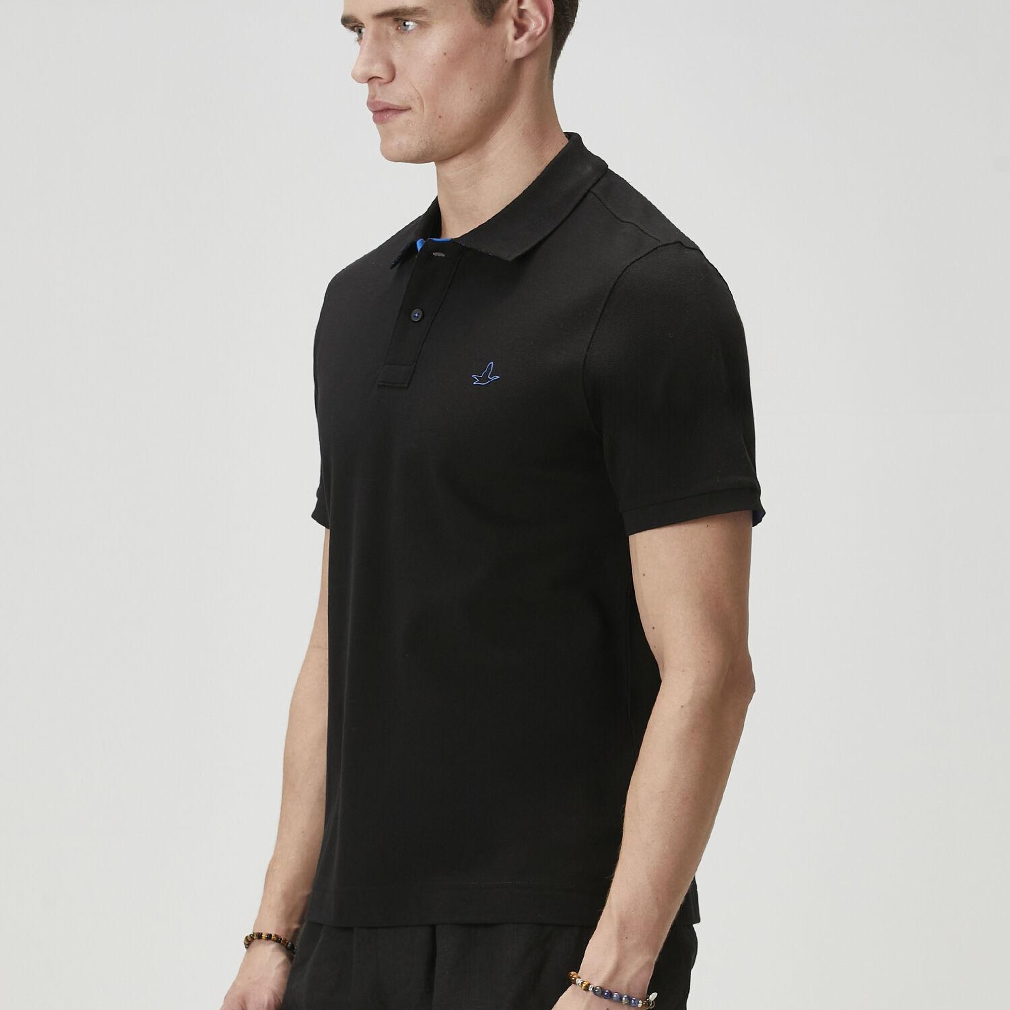 Beymen Club Erkek Comfort Fit Siyah Polo Yaka T-shirt