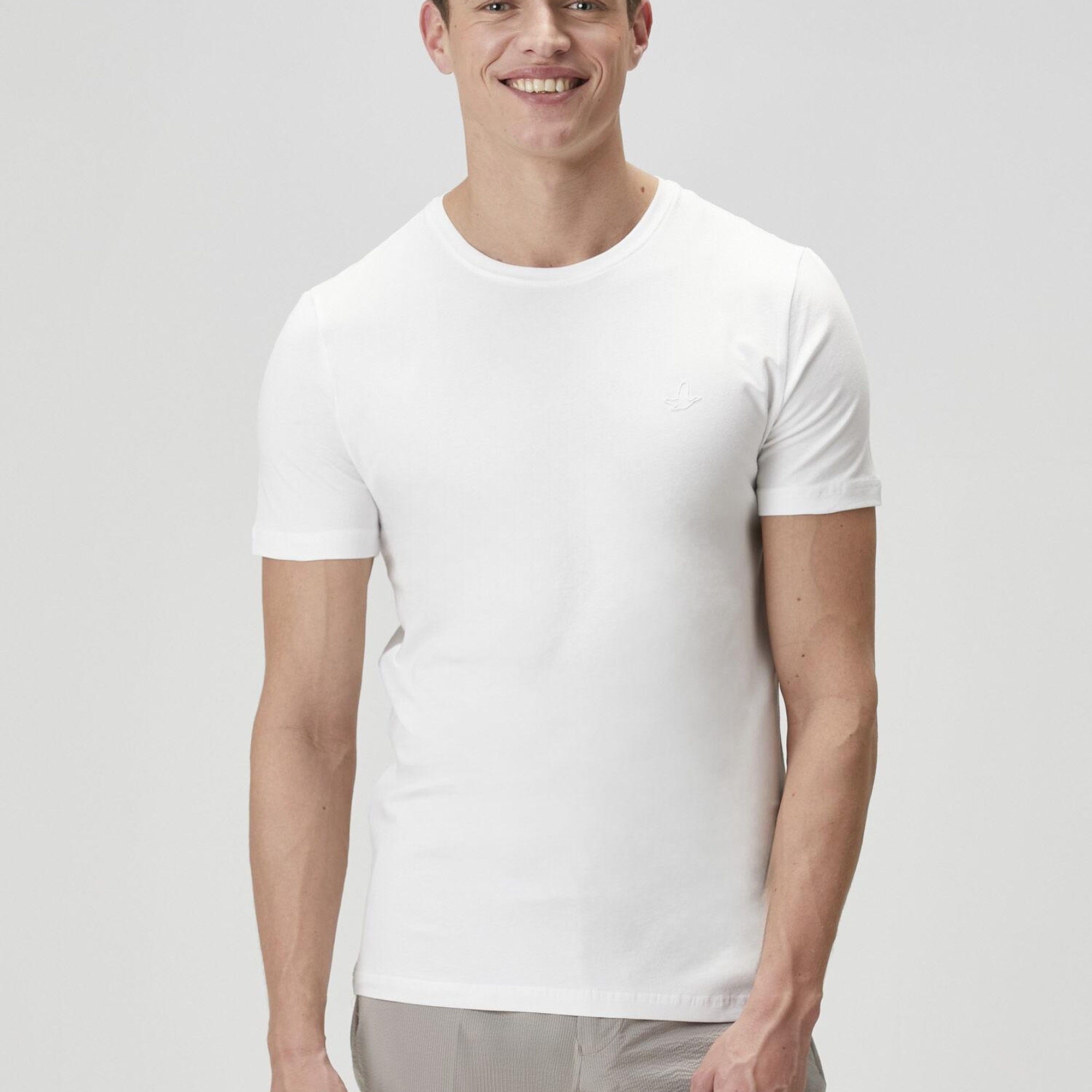 Beymen Club Erkek Beyaz Basic T-shirt