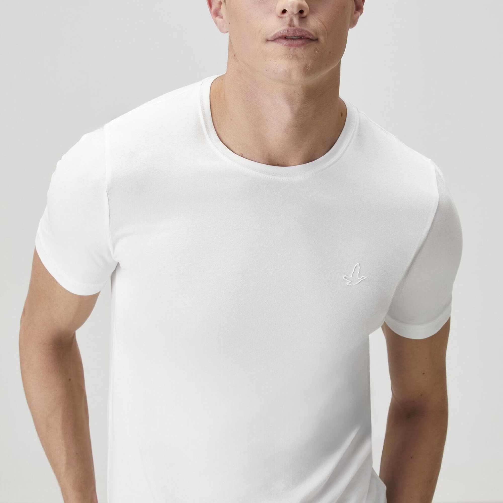 Beymen Club Erkek Beyaz Basic T-shirt