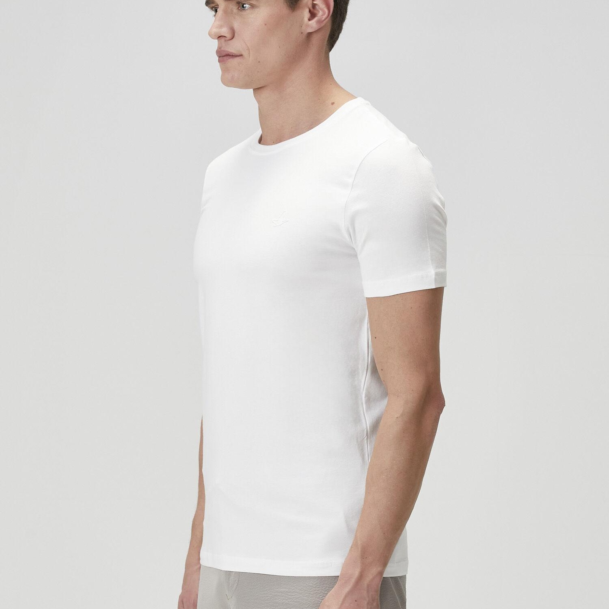 Beymen Club Erkek Beyaz Basic T-shirt