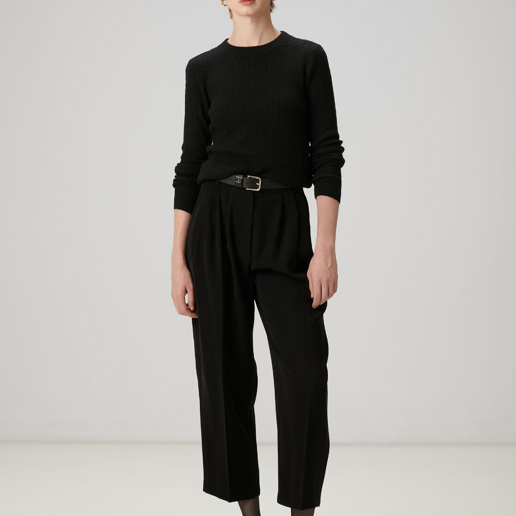 Beymen Club Kadın Siyah Pileli Pantolon