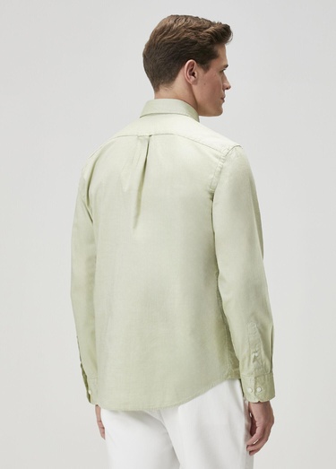  Beymen Club Erkek Comfort Fit Yeşil Gömlek