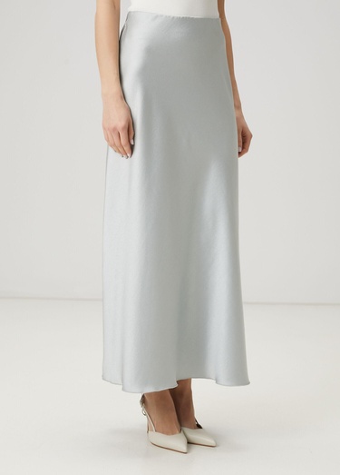  Beymen Club Kadin Mint Maksi Saten Etek