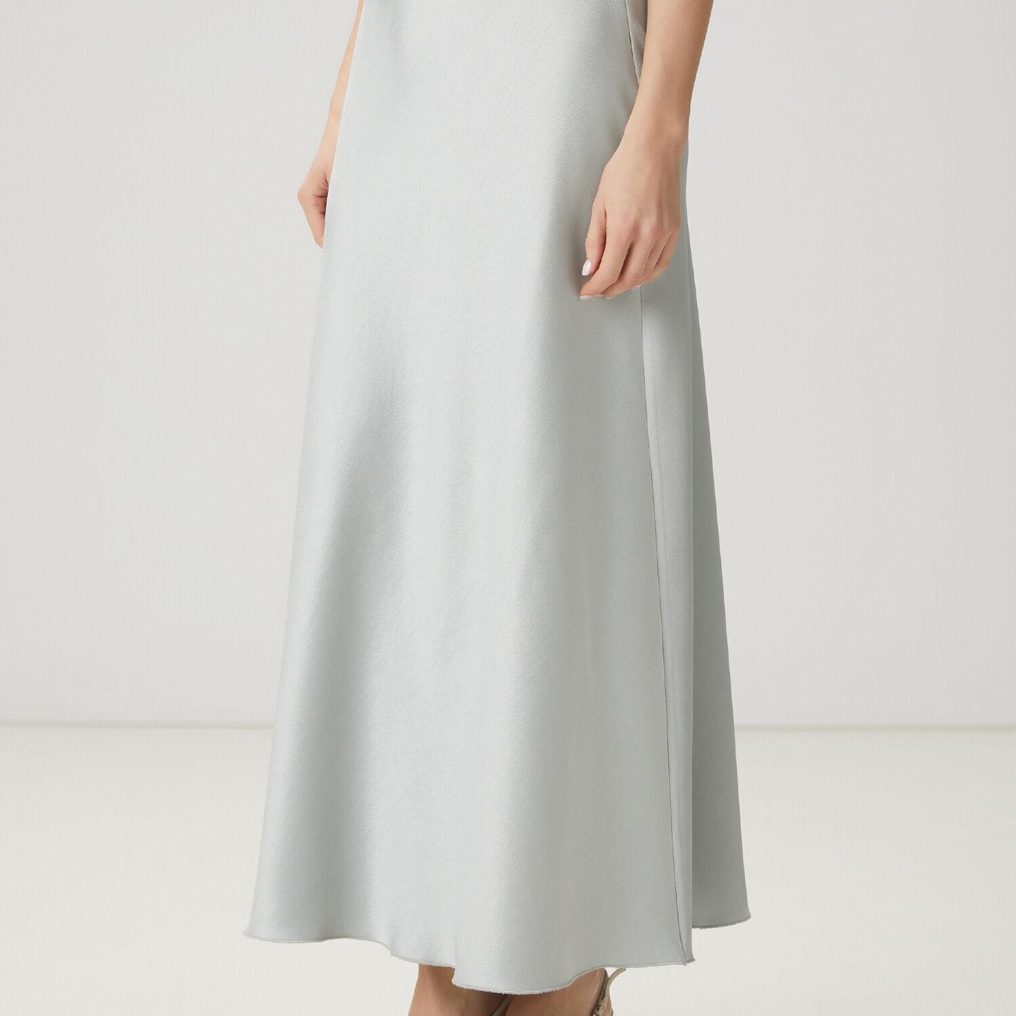 Beymen Club Kadin Mint Maksi Saten Etek