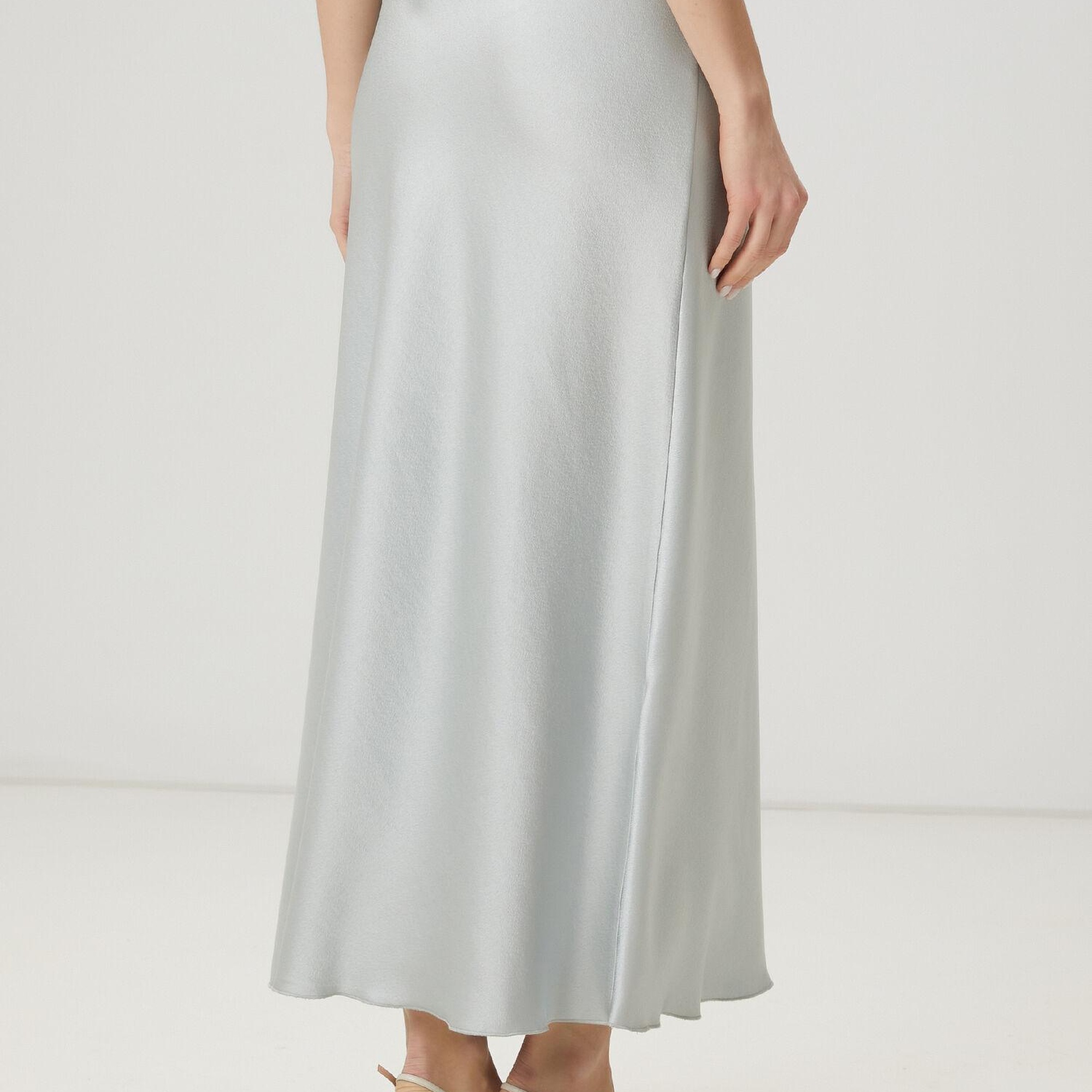 Beymen Club Kadin Mint Maksi Saten Etek