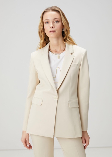  Beymen Club Kadin Bej Blazer