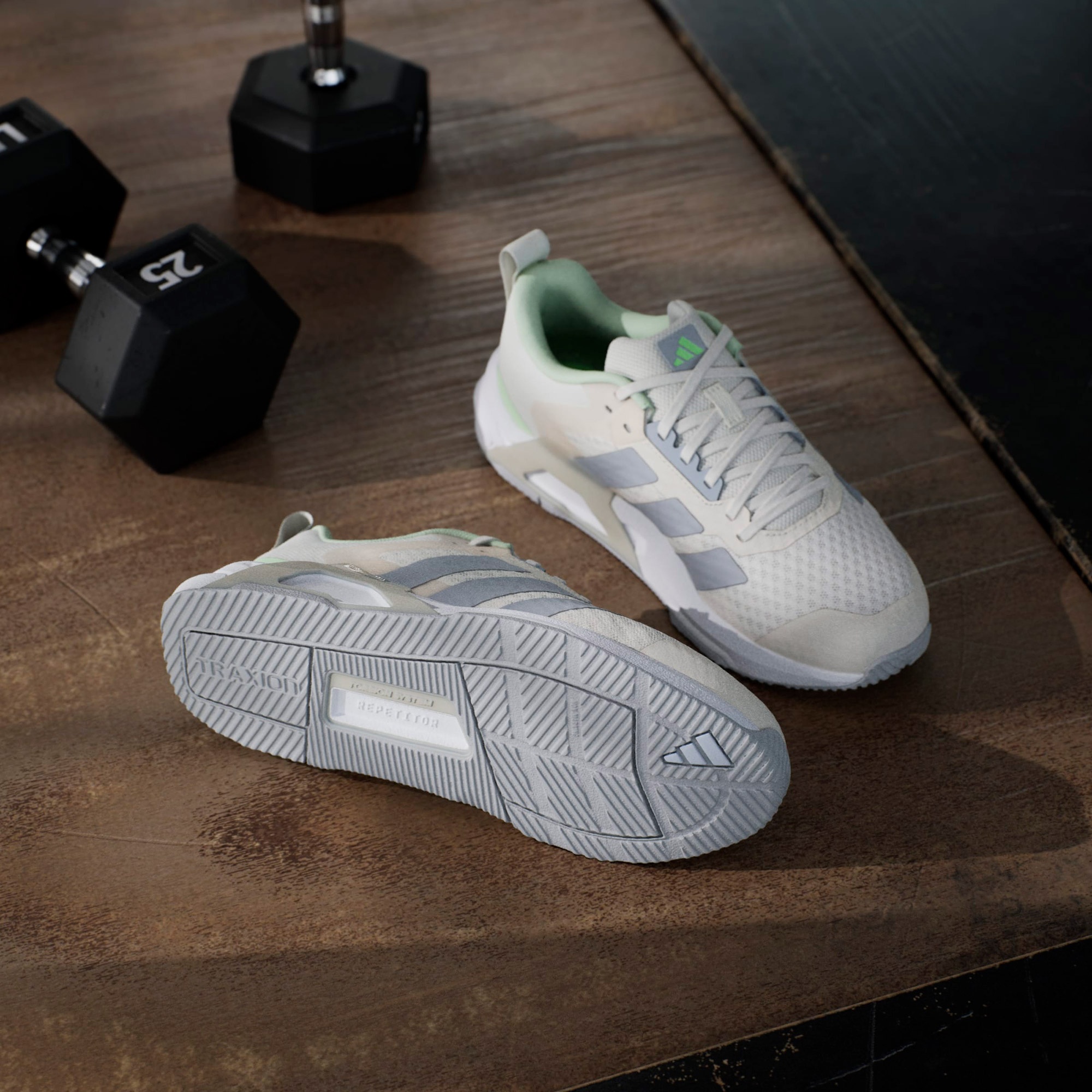 adidas Dropset Control Kadın Beyaz Antrenman Ayakkabısı