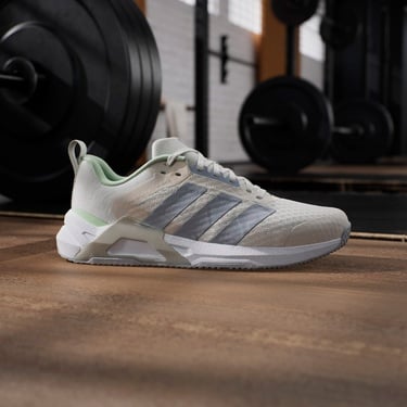  adidas Dropset Control Kadın Beyaz Antrenman Ayakkabısı