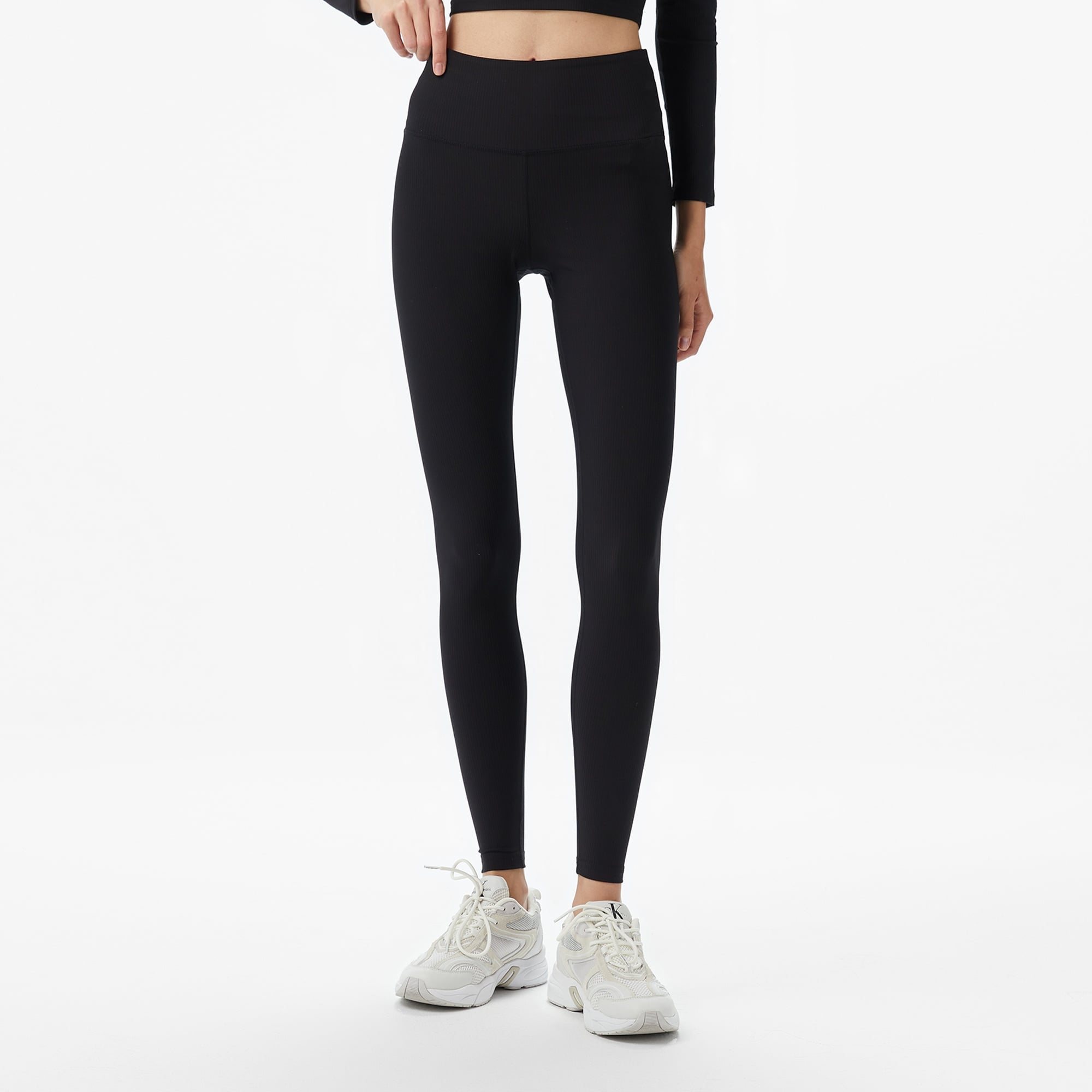 Energetics Oloe 1/1 Kadın Siyah Antrenman Tayt