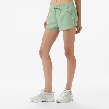  Roxy Wawe 2Inch Kadın Yeşil Deniz Şortu