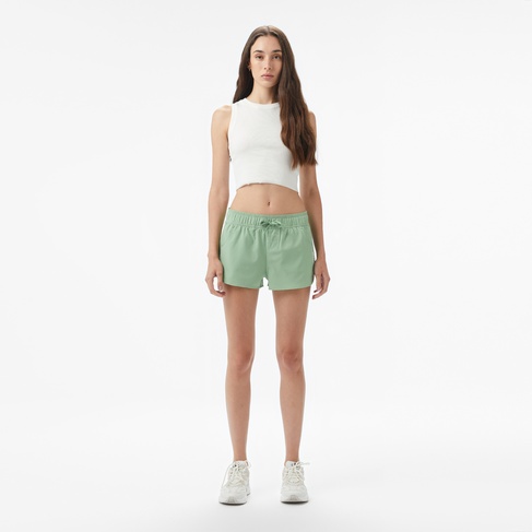  Roxy Wawe 2Inch Kadın Yeşil Deniz Şortu