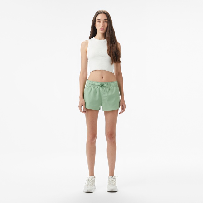  Roxy Wawe 2Inch Kadın Yeşil Deniz Şortu