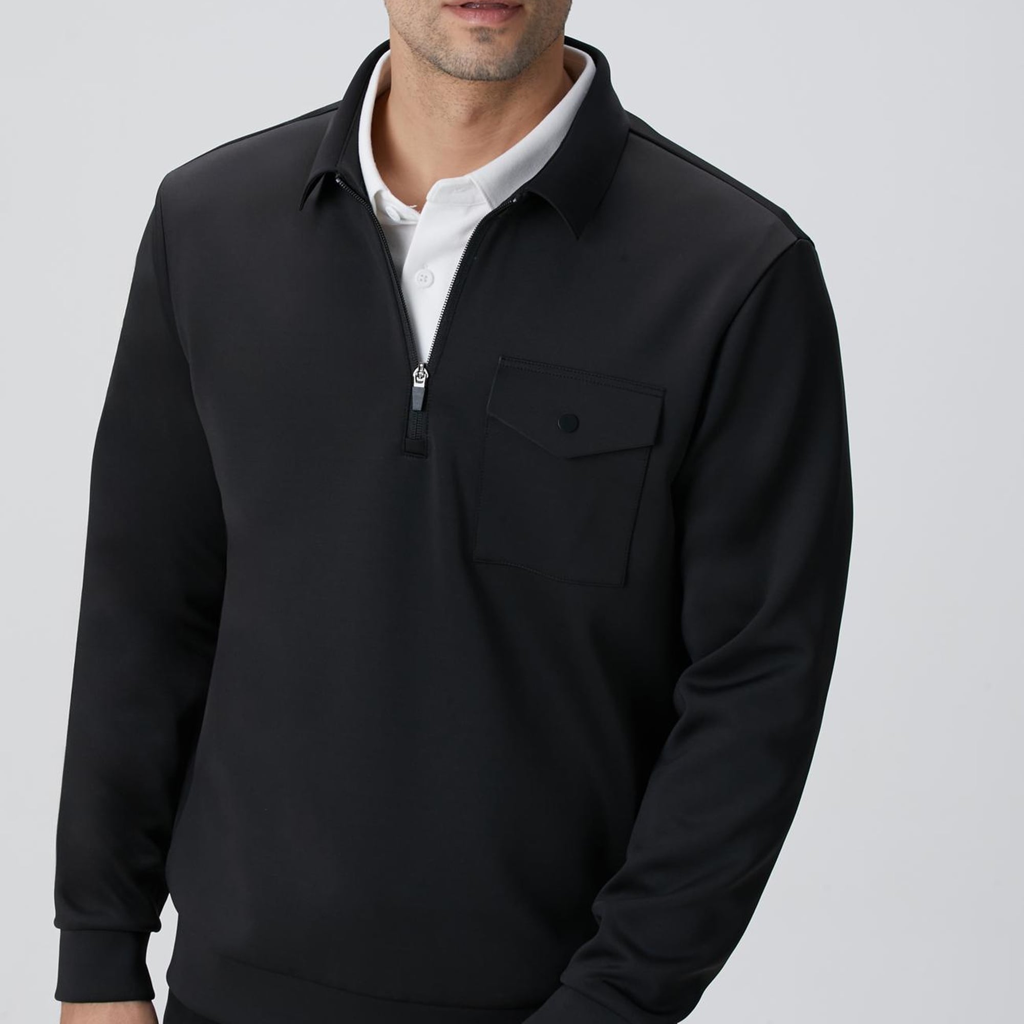 Network Erkek N-Tech Siyah Sweatshirt