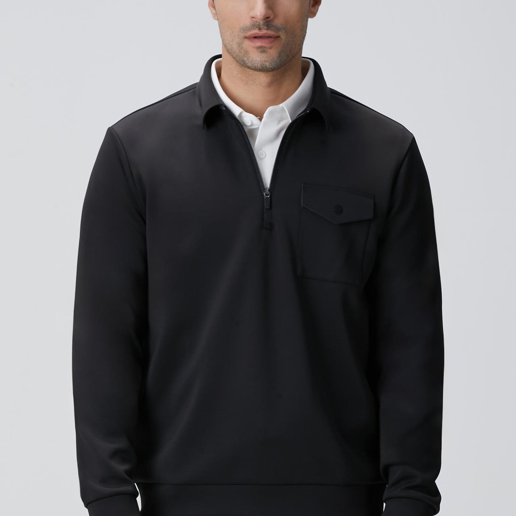 Network Erkek N-Tech Siyah Sweatshirt
