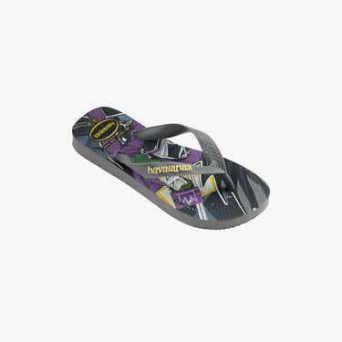  Havaianas DC Heroes:Batman Top Çocuk Gri Terlik