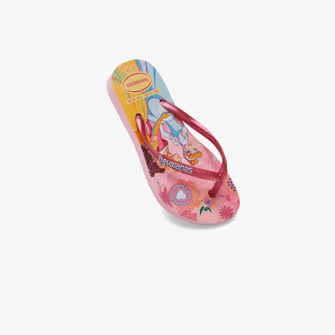  Havaianas Slim Disney Princess Çocuk Pembe Terlik