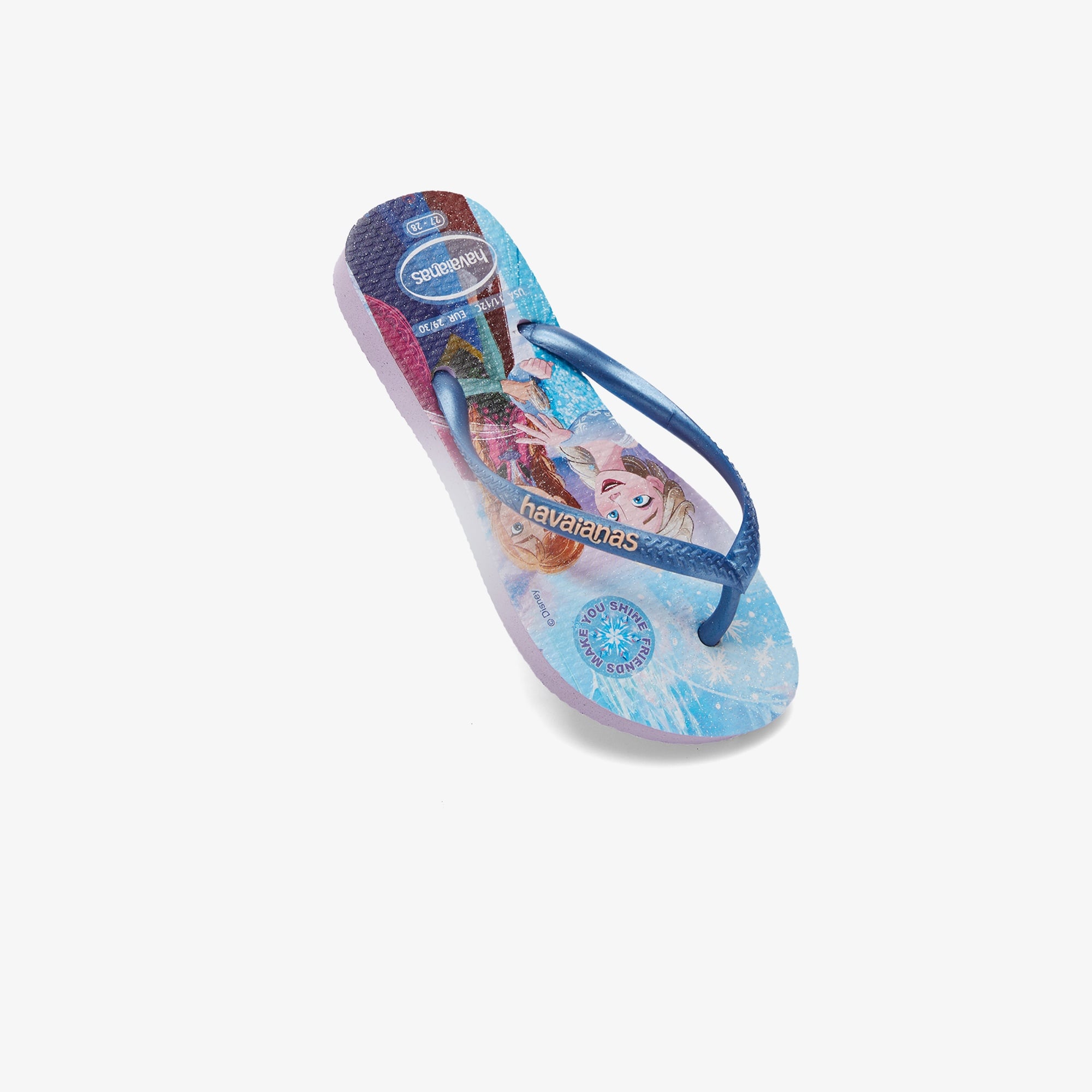 Havaianas Slim Princess Frozen Çocuk Mavi Terlik