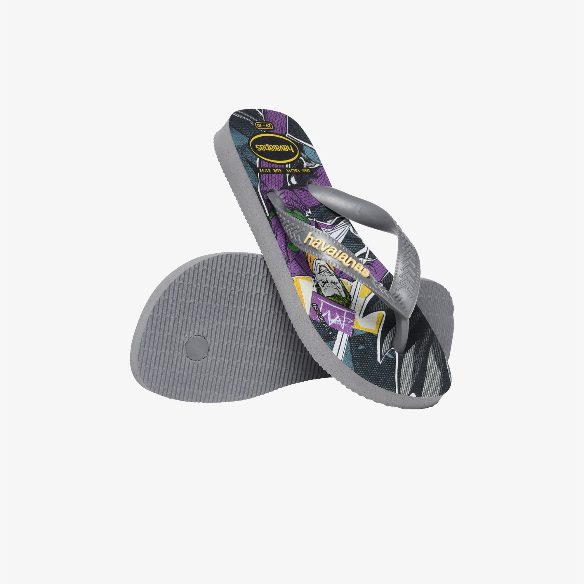 Havaianas DC Heroes:Batman Top Çocuk Gri Terlik
