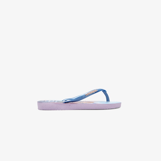  Havaianas Slim Princess Frozen Çocuk Mavi Terlik