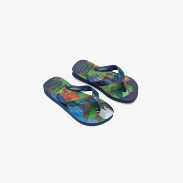  Havaianas Minecraft Top Çocuk Lacivert Terlik