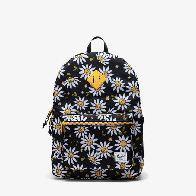  Herschel Heritage Daisy Çocuk Siyah Sırt Çantası