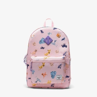  Herschel Heritage Printed Dog Çocuk Pembe Sırt Çantası