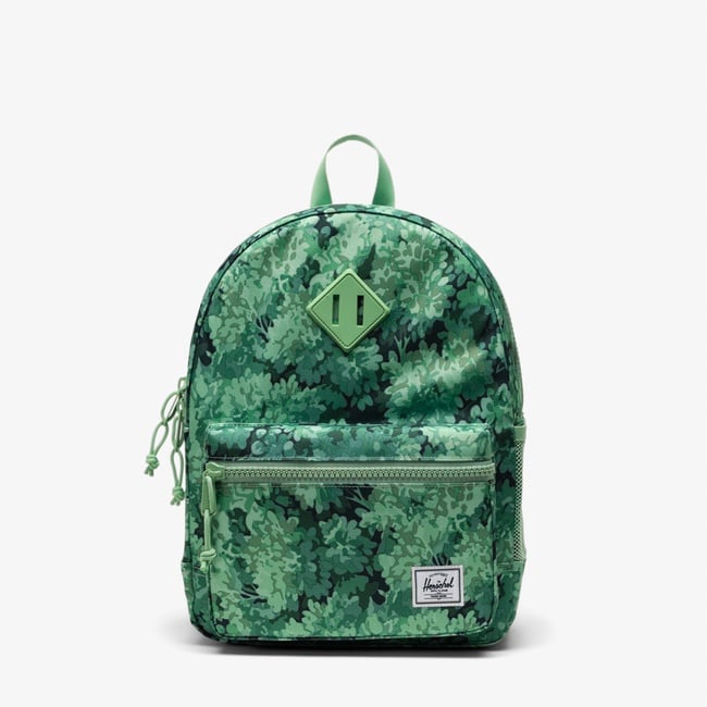  Herschel Heritage Printed Çocuk Yeşil Sırt Çantası