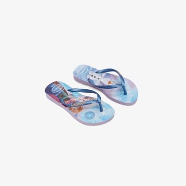  Havaianas Slim Princess Frozen Çocuk Mavi Terlik