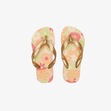  Havaianas Top Flores Çocuk Pembe Terlik