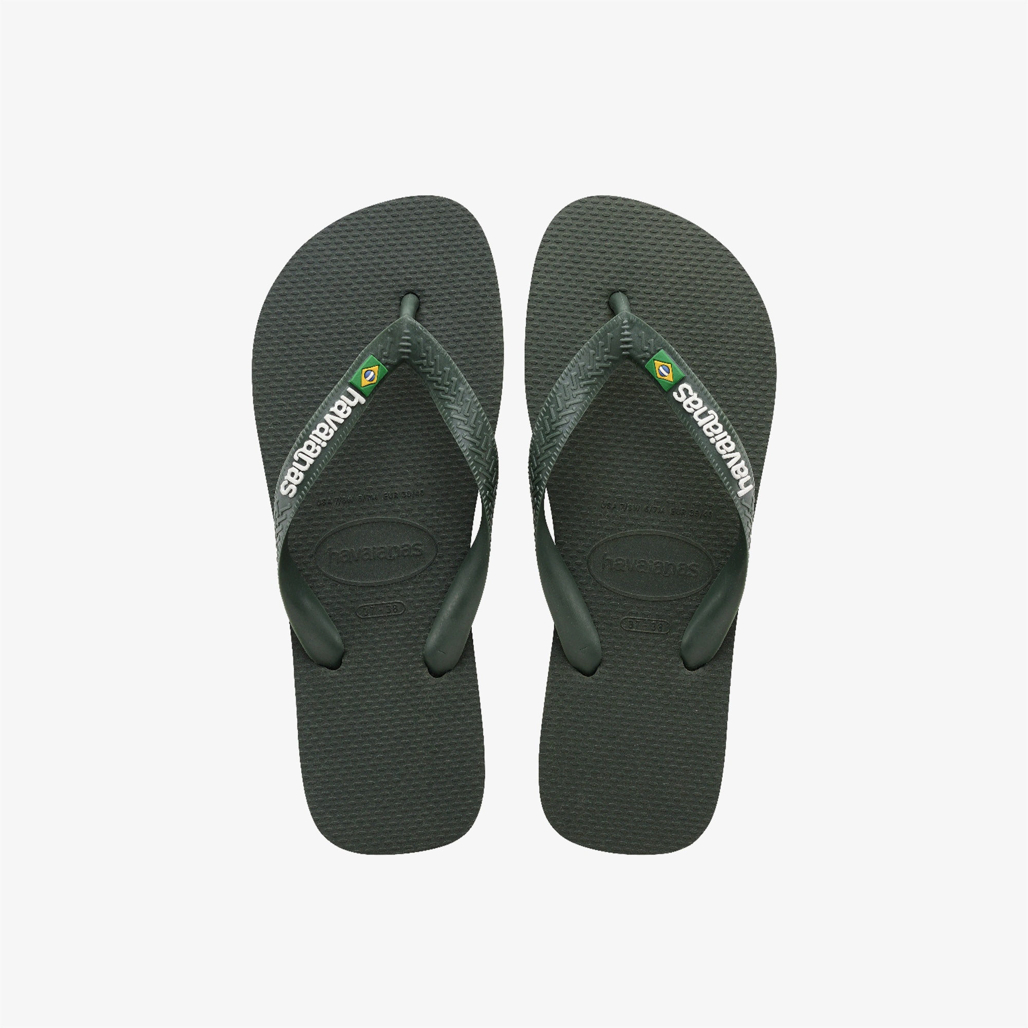 Havaianas Brazil Logo Erkek Yeşil Terlik