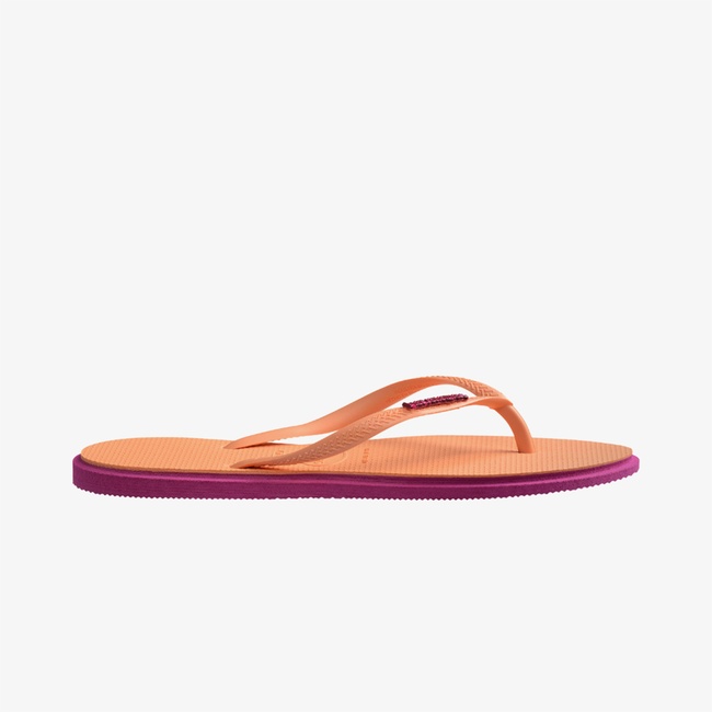  Havaianas Slim Point Kadın Turuncu Terlik