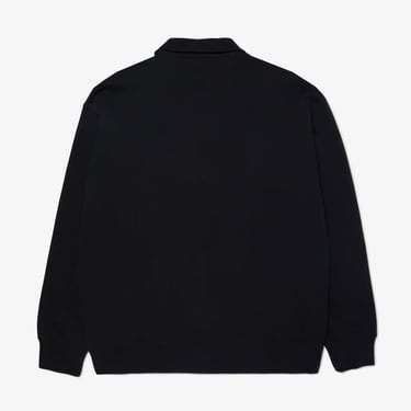  Huf Big Block 1/4 French Terry Zip Erkek Siyah Ceket