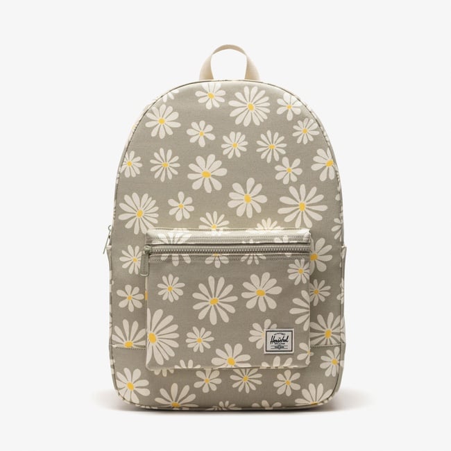 Herschel Pacific Daypack Retro Daisy Unisex Krem Sırt Çantası