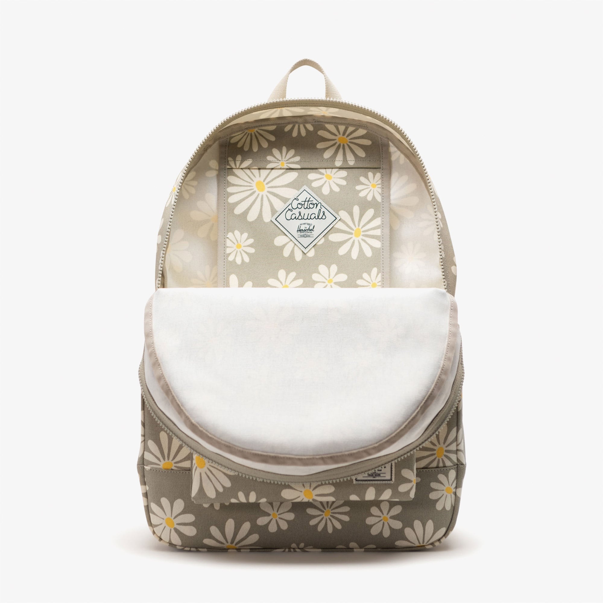 Herschel Pacific Daypack Retro Daisy Unisex Krem Sırt Çantası