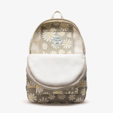  Herschel Pacific Daypack Retro Daisy Unisex Krem Sırt Çantası