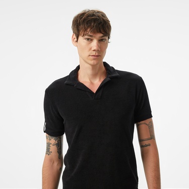  The Stay Line Berto Erkek Siyah Polo