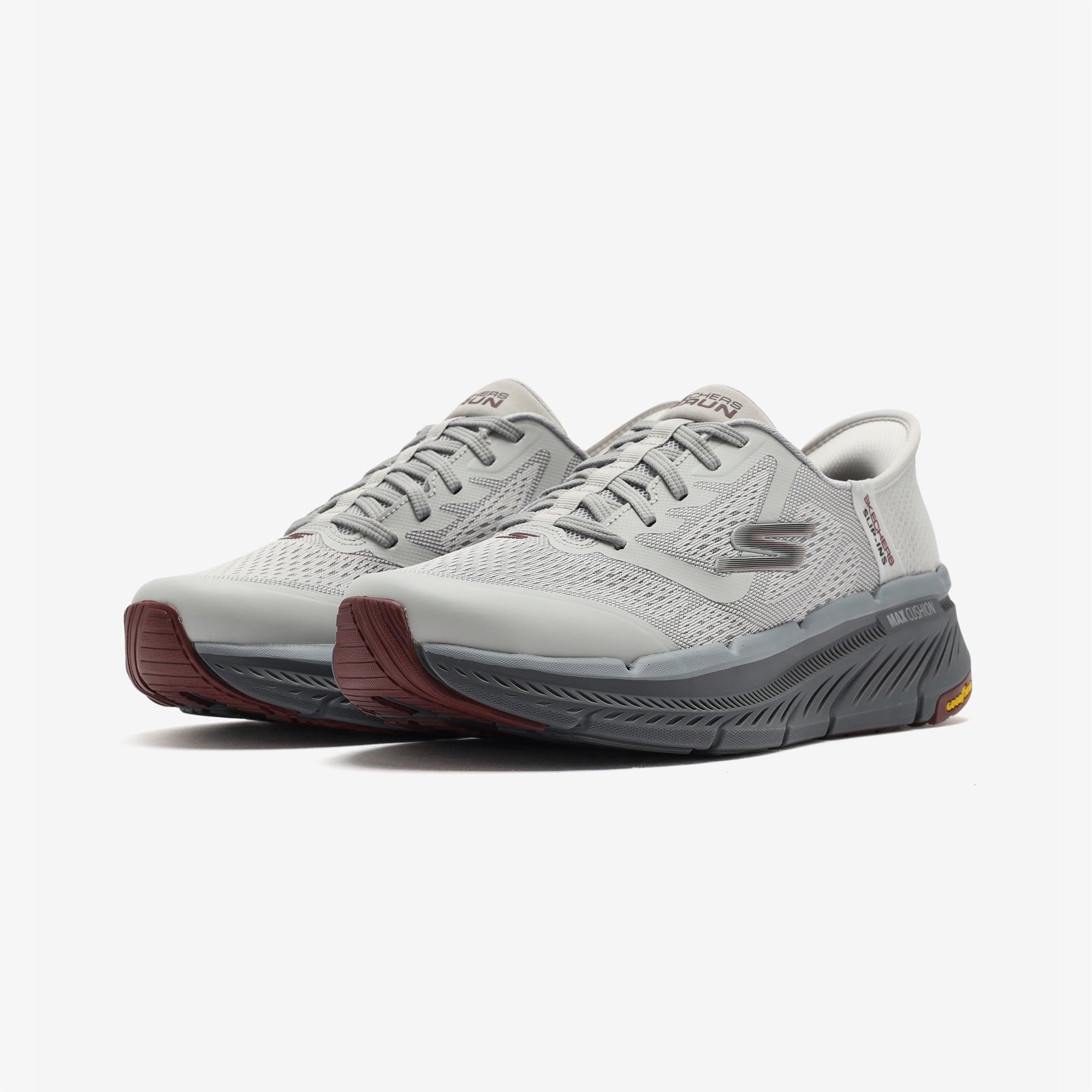 Skechers Max Cushioning Premier 2.0 Ascendat II Erkek Gri Spor Ayakkabı