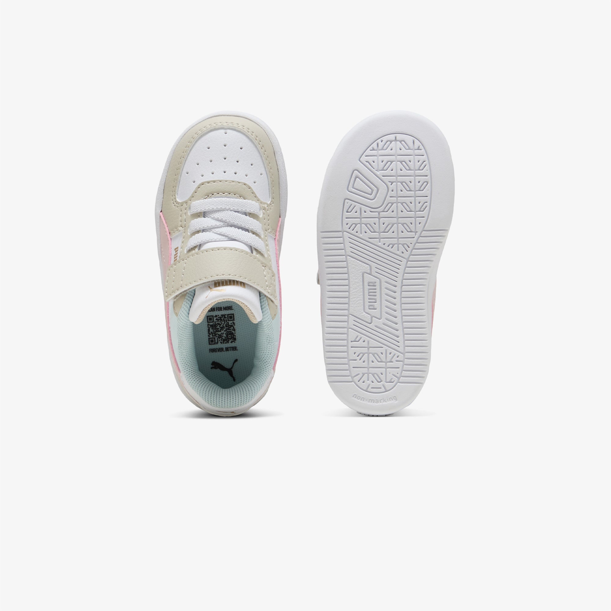 Puma Caven 2.0 Block Bebek Bej Spor Ayakkabı