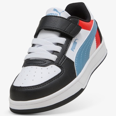  Puma Caven 2.0 Block Çocuk Beyaz Spor Ayakkabı