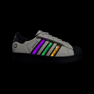  adidas Superstar Led Lights Cf El C Çocuk Beyaz Spor Ayakkabı
