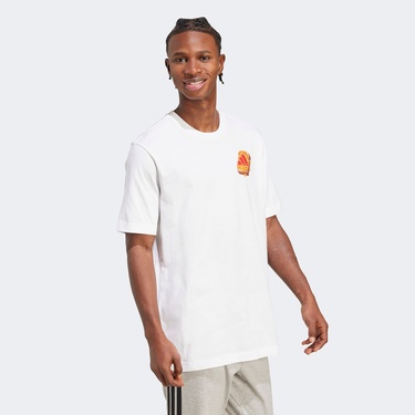  adidas M Pb&J T Erkek Beyaz T-Shirt