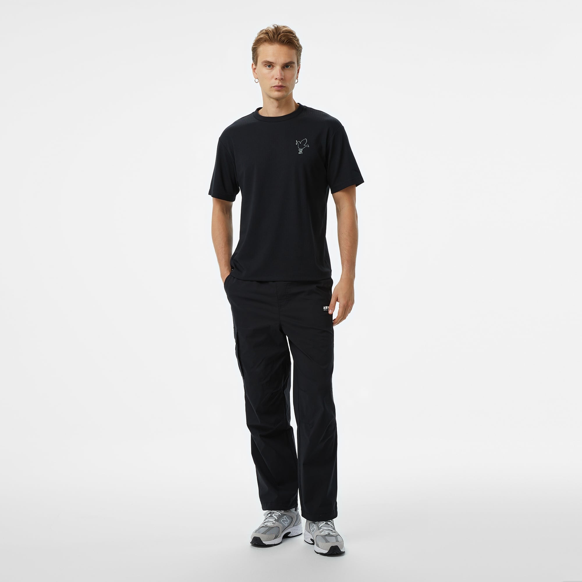 Anta Casual Erkek Siyah Pantolon