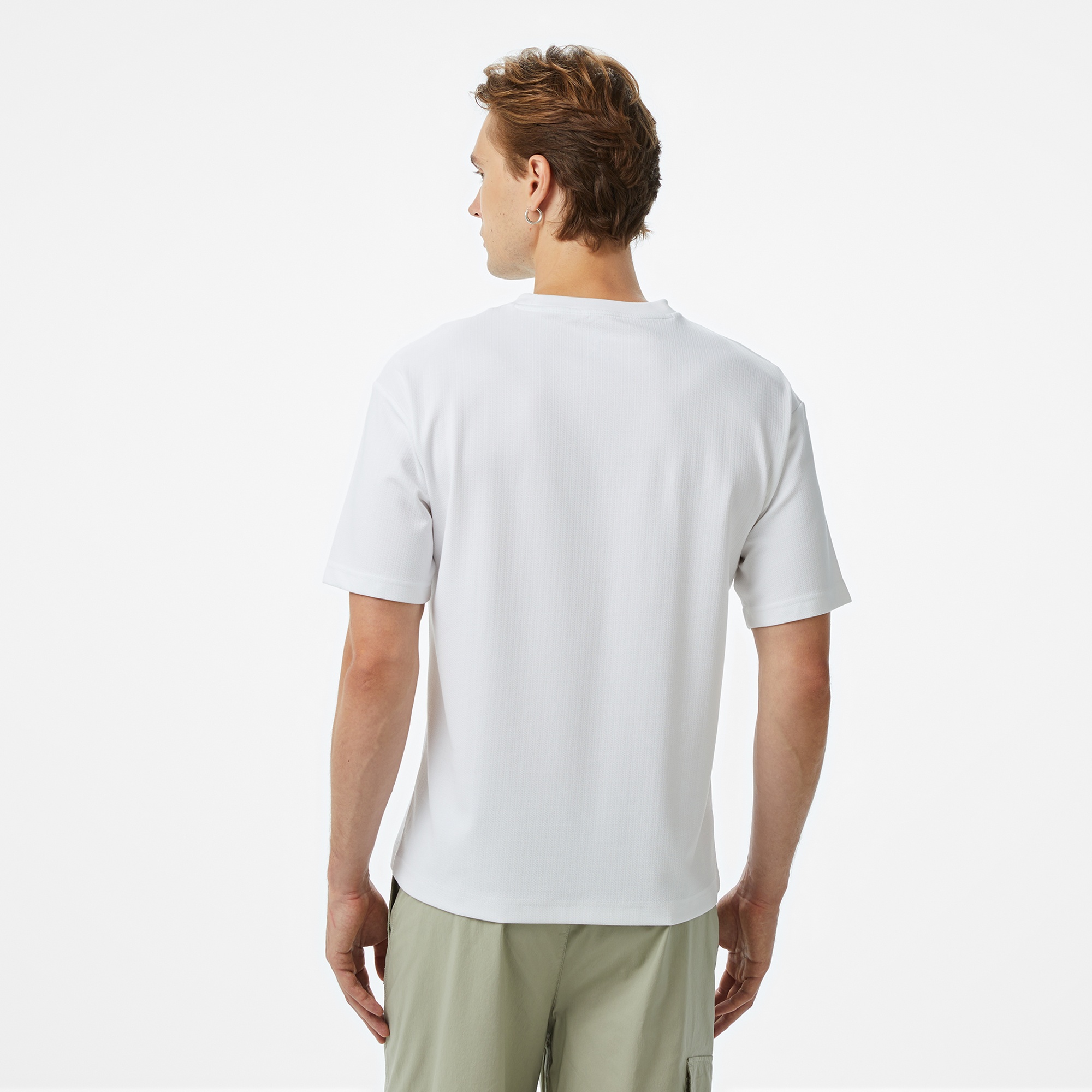 Anta Sports Erkek Beyaz T-Shirt