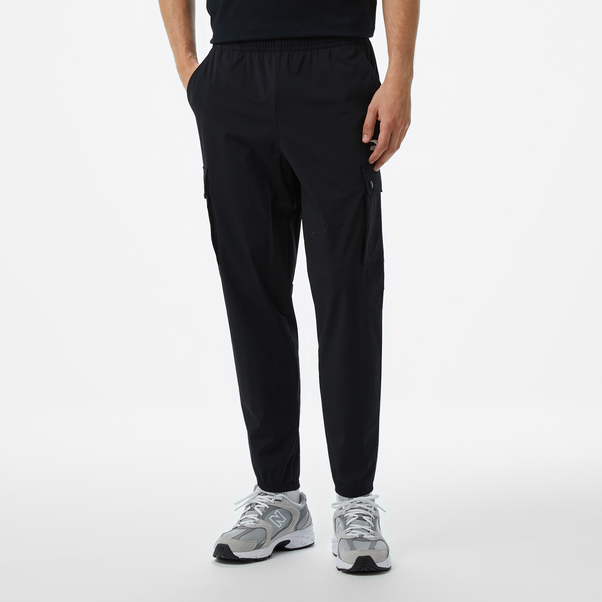 Anta Sports Erkek Siyah Eşofman Altı